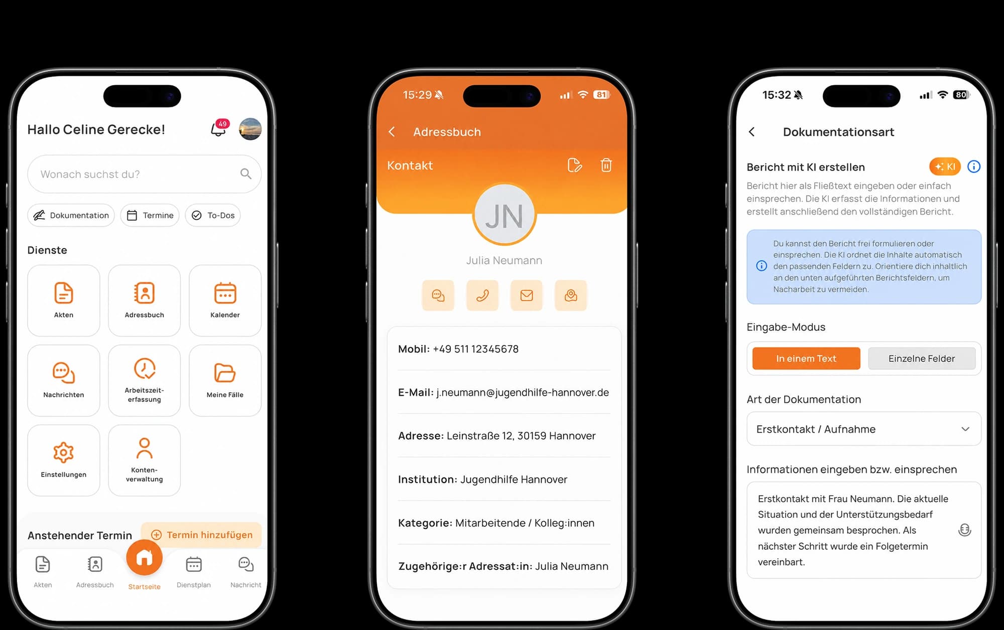SAKI — Pflege-App